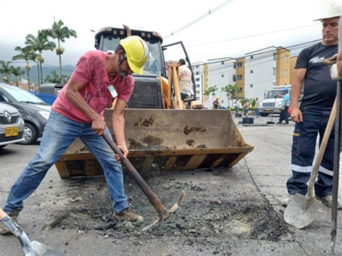 Inician los cierres viales en la avenida Simón Bolívar de Dosquebradas