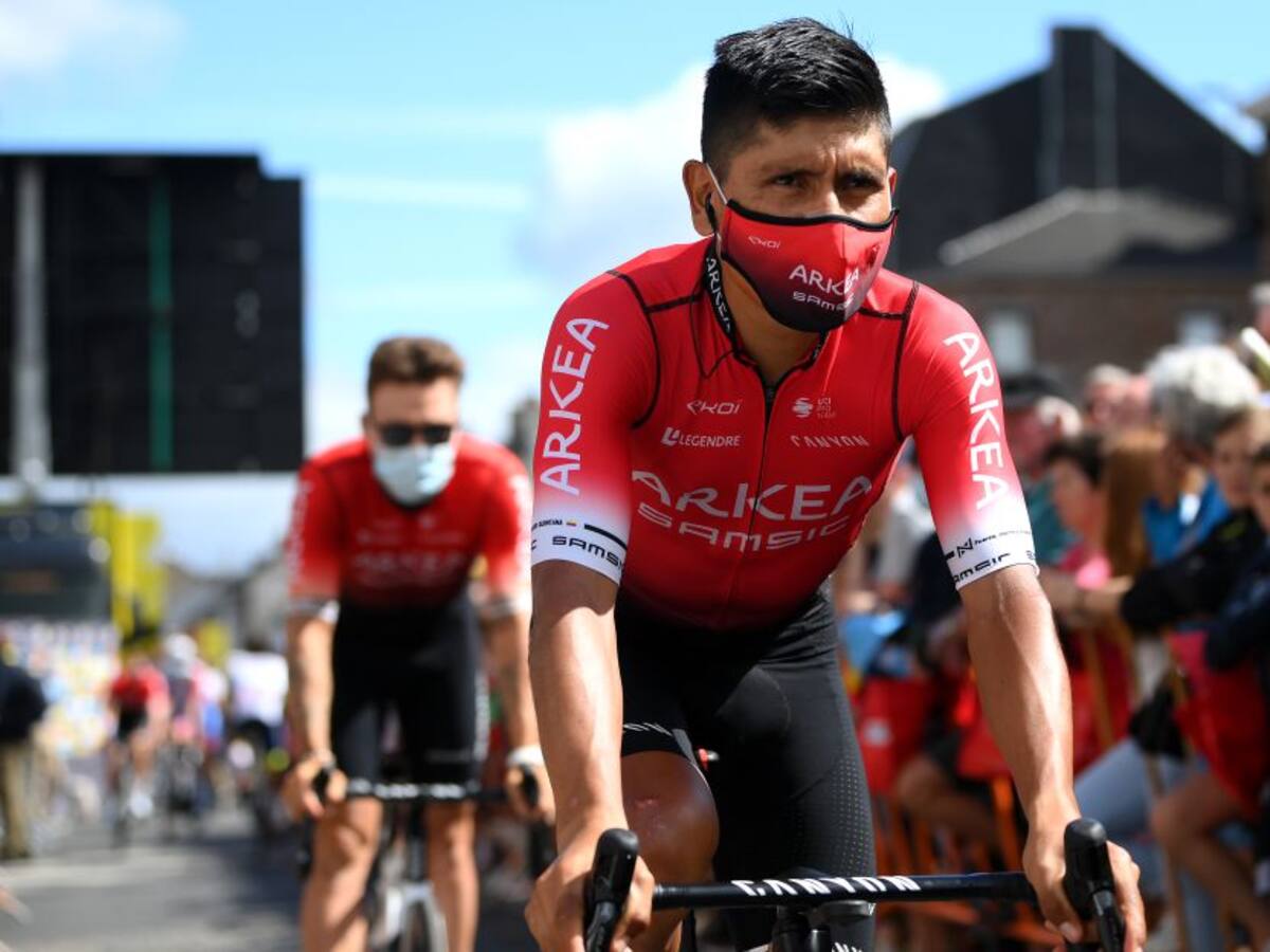 Nairo Quintana, satisfecho tras la etapa 6: "Hemos terminado muy bien"