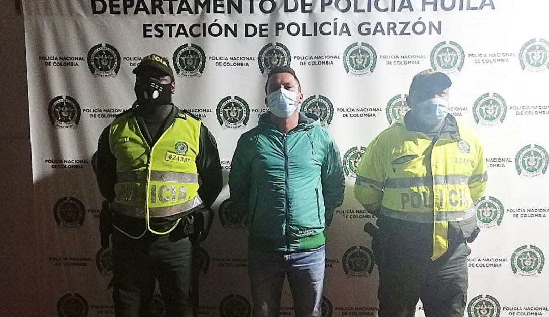 Capturado por violencia intrafamiliar en el Huila.