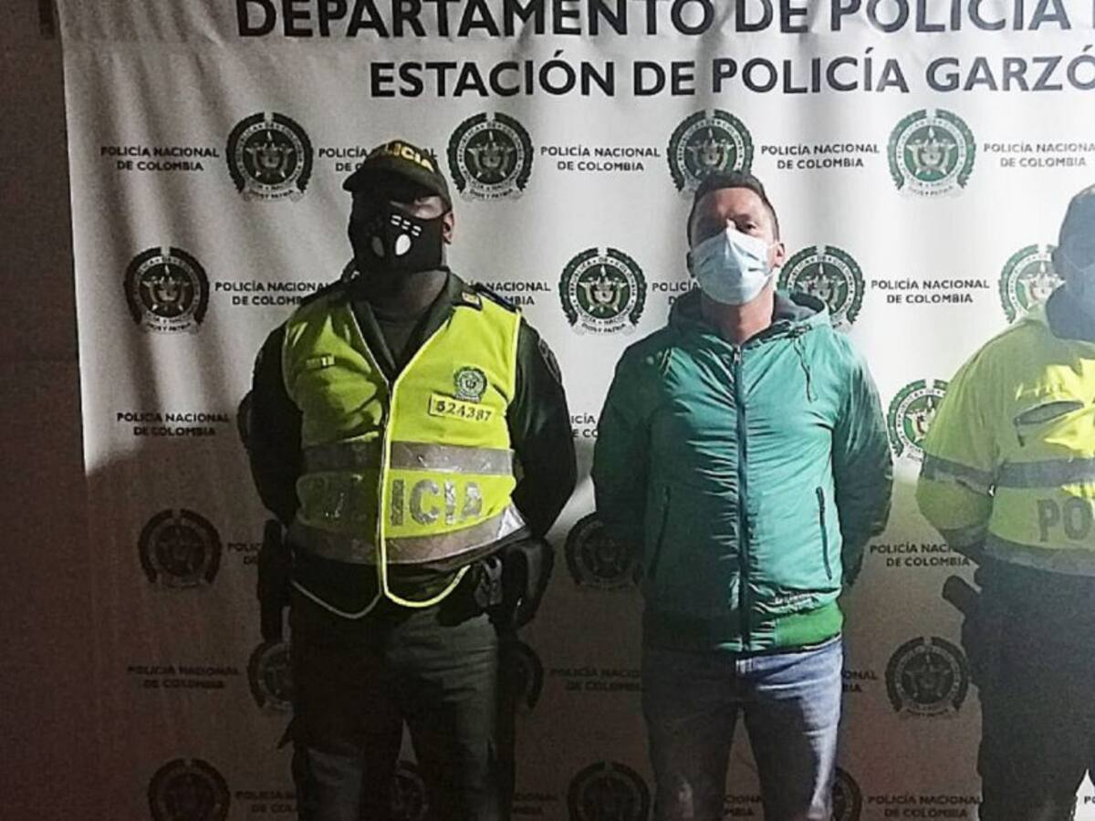 Capturado por violencia intrafamiliar en el Huila