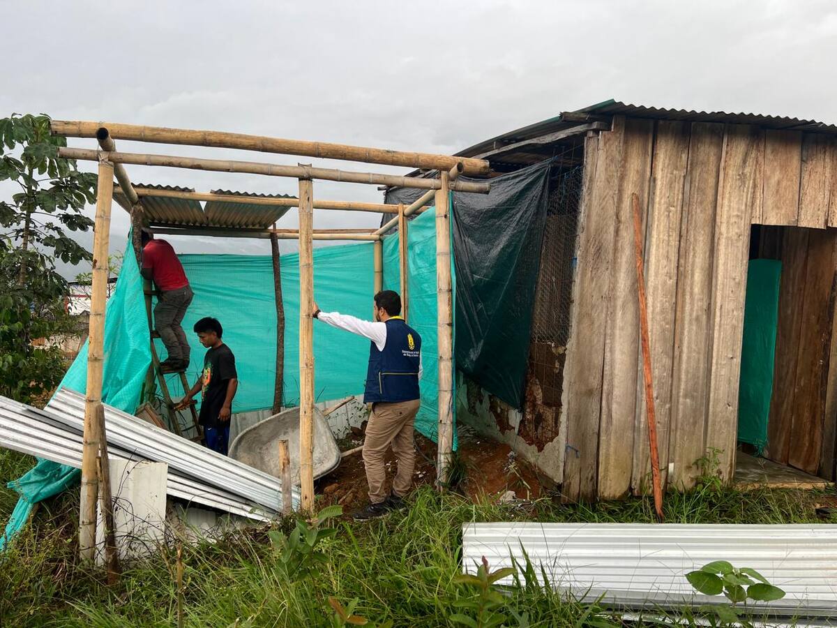 Se reactiva la construcción de viviendas para las familias damnificadas en Mocoa