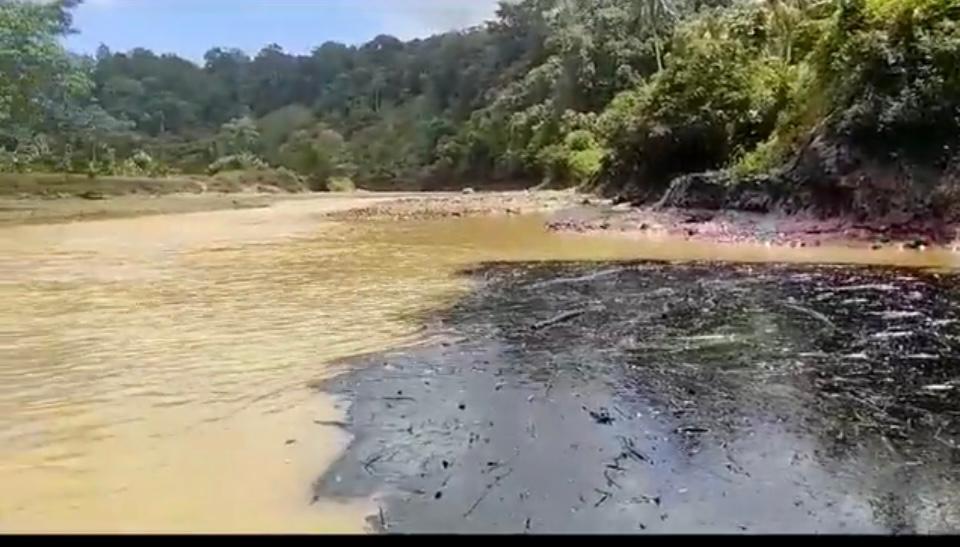 Emergencia por derrame de crudo. Foto: Cortesía