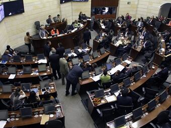 Congreso de la República. Foto: Colprensa.
