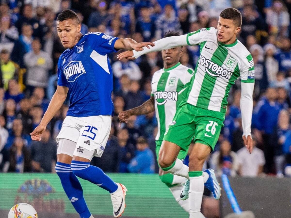 Atlético Nacional vence a Millonarios en el cierre de los cuadrangulares