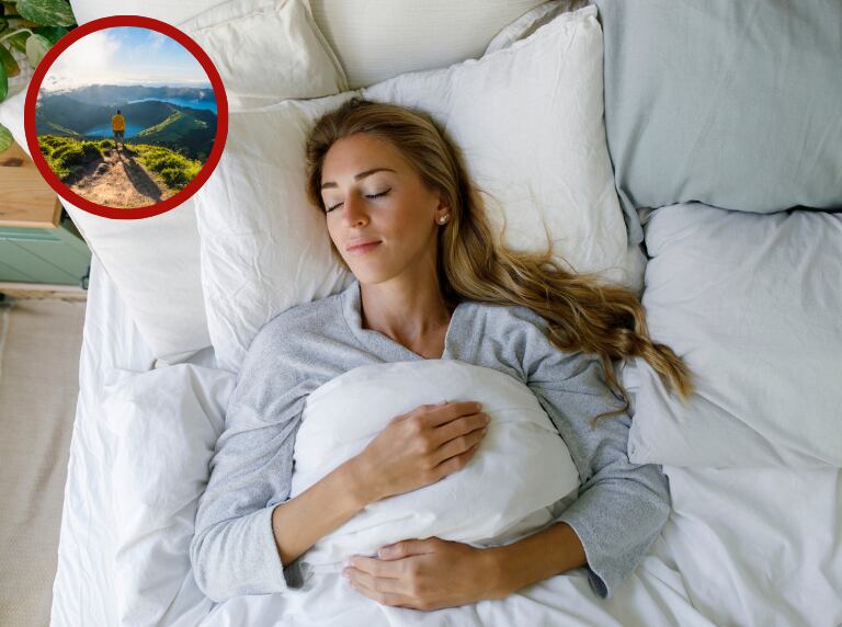 Getty Images / Mujer dormida soñando