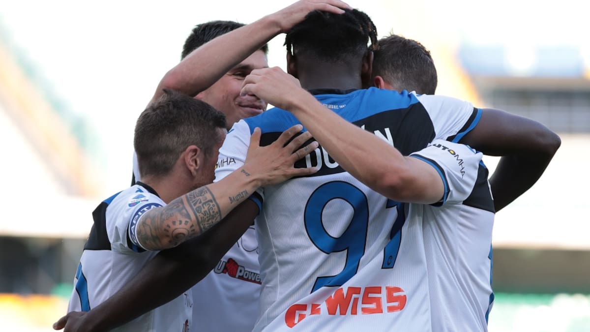 Duván Zapata marcó, pero Atalanta se alejó de la lucha por el título