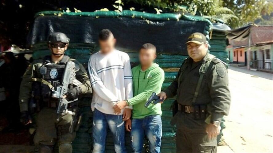 Dos menores de edad fueron desvinculados del Clan del Golfo. Foto: Colprensa
