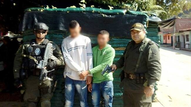 Dos menores de edad fueron desvinculados del Clan del Golfo. Foto: Colprensa
