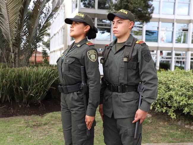 Auxiliar de la Policía Nacional - Foto tomada de Incorporación Policía Colombia