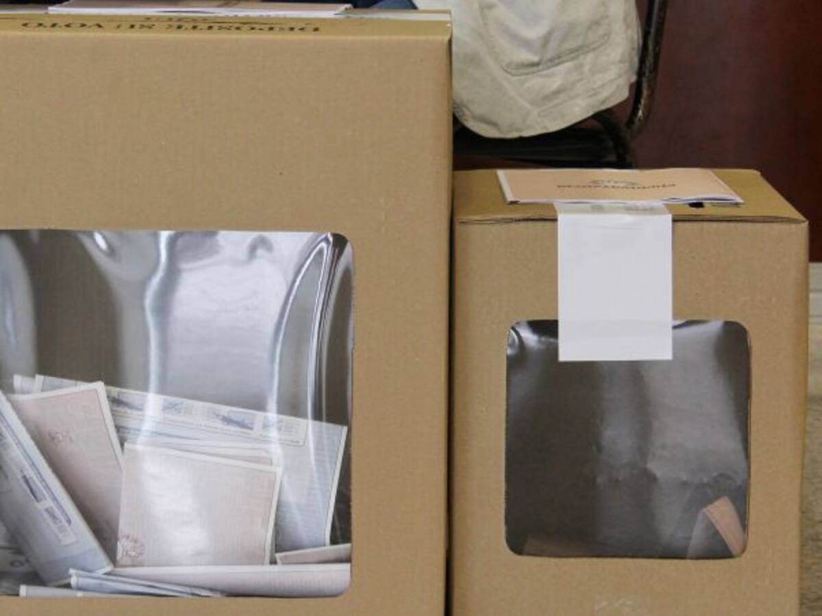 El voto en blanco en segunda vuelta no tiene ningún efecto