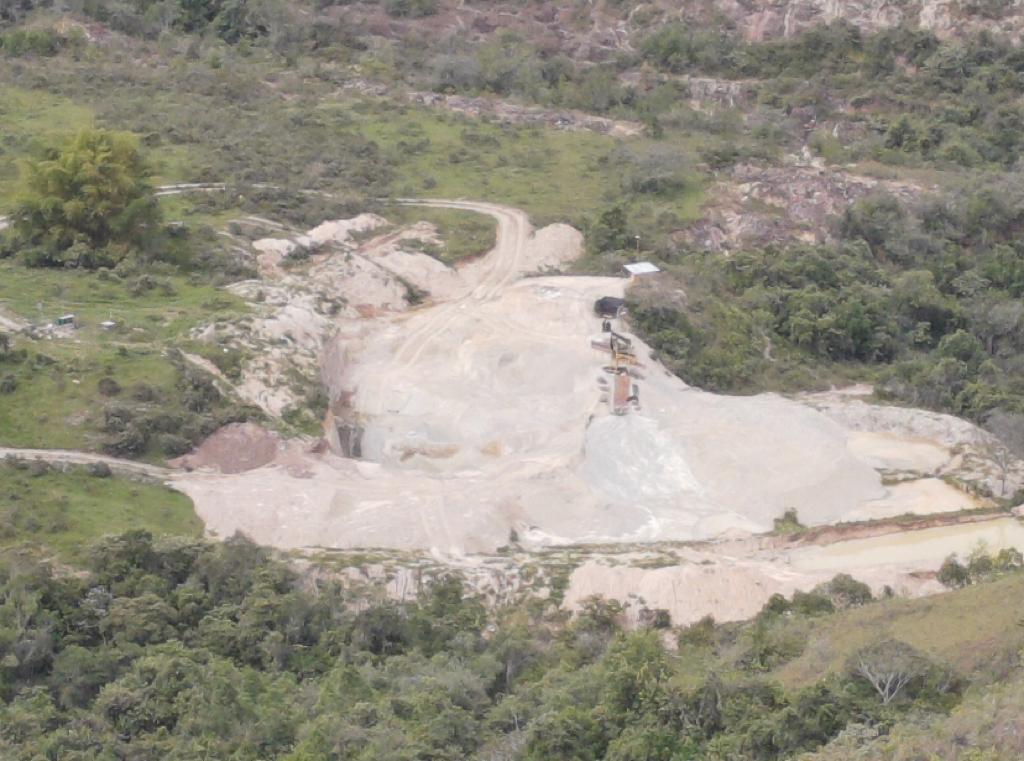 Extraían un promedio de 6 kilos de oro al mes.