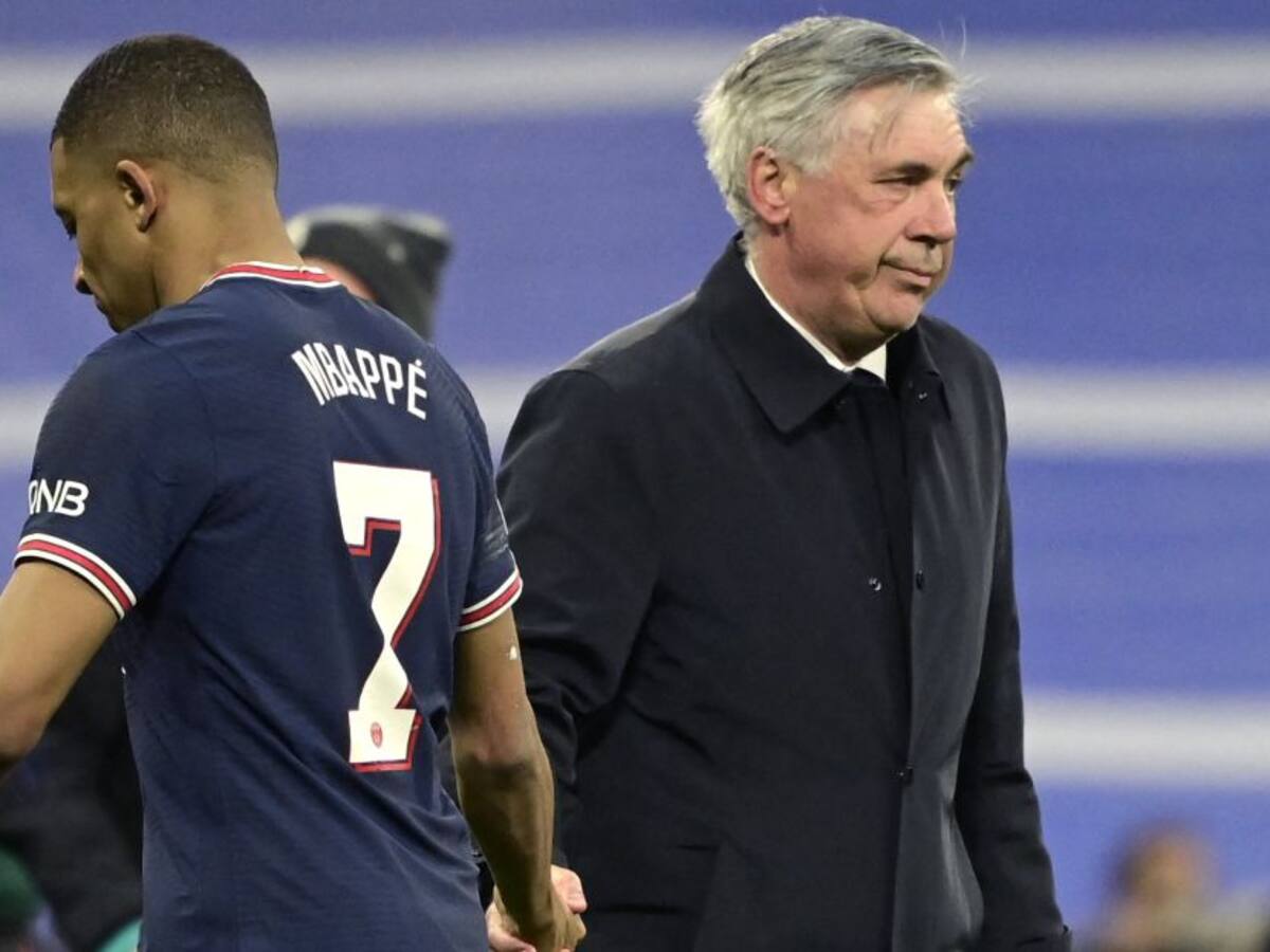 Ancelotti habló del fallido fichaje de Mbappé al Real Madrid