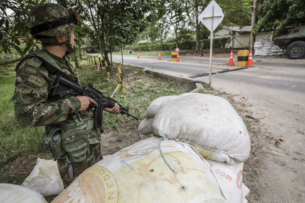 Soldados colombianos imagen de referencia. Foto: Getty Images.