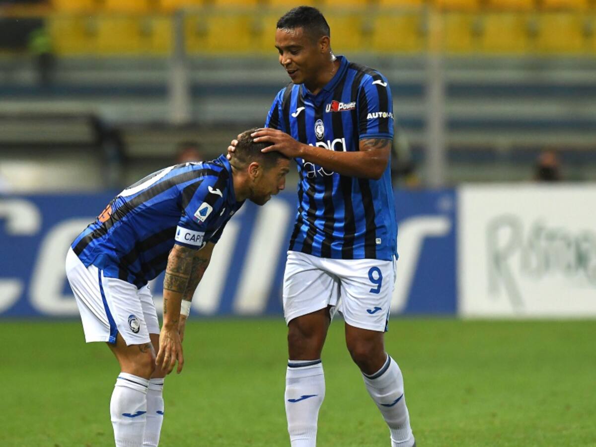 Con Zapata y Muriel, Atalanta remontó ante el Parma