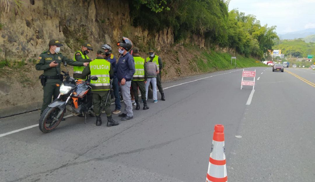 Operativos de seguridad en Caldas