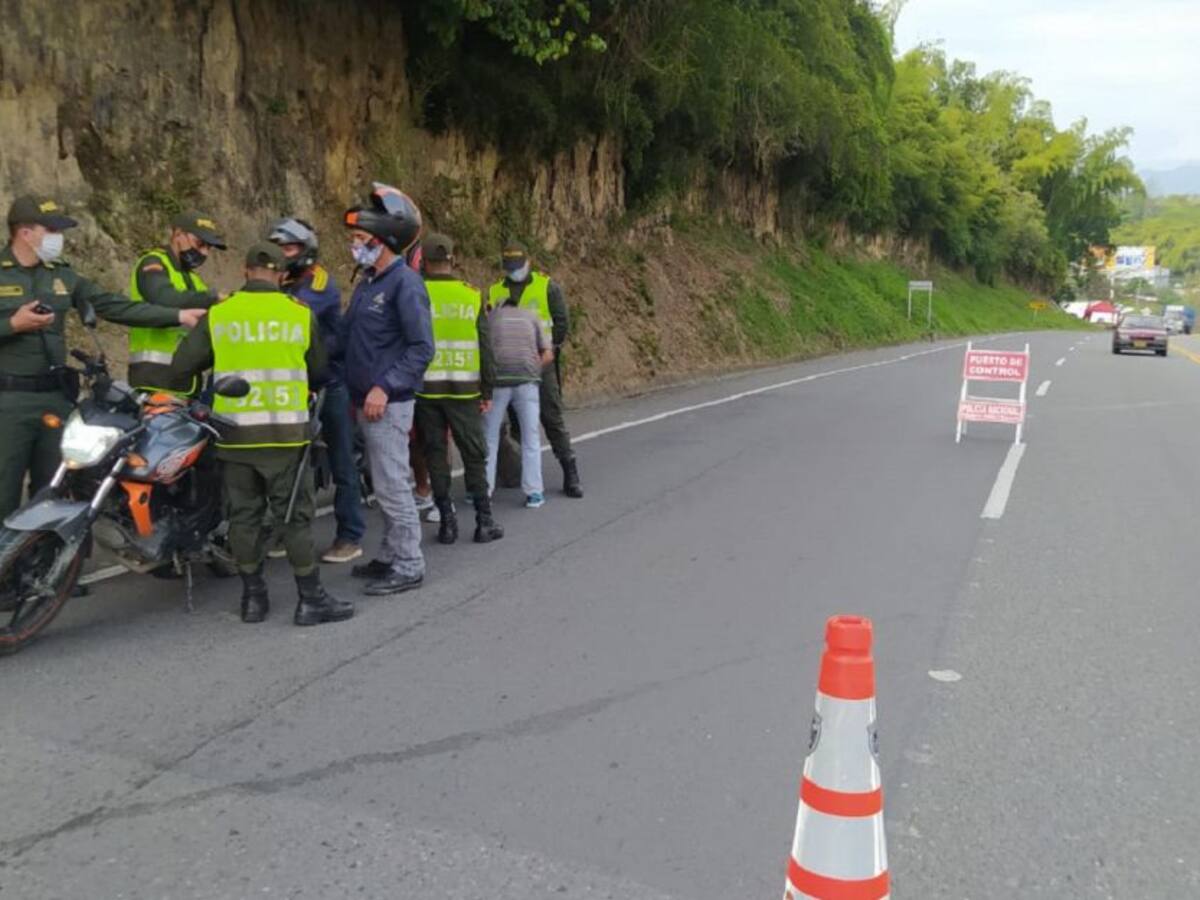 Medidas especiales de la Policía en Caldas para este puente festivo