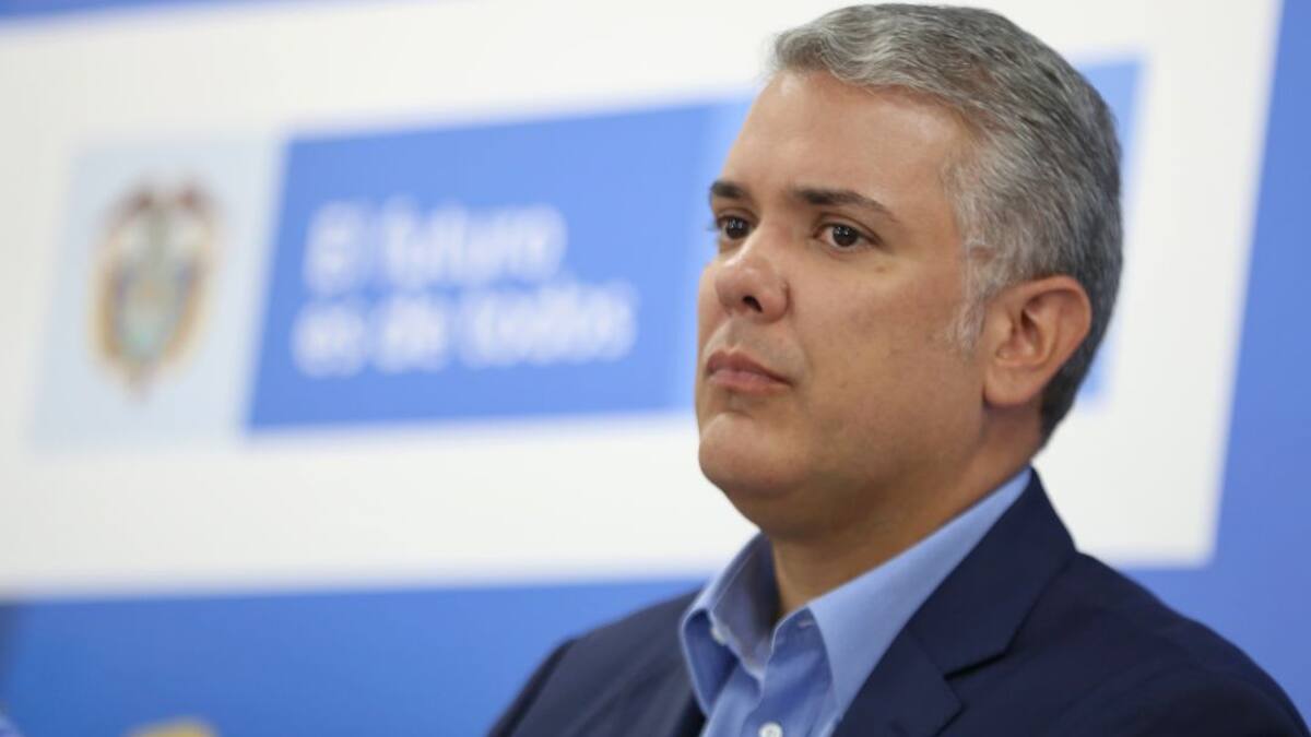Iván Duque: Amnistía propuesta por Uribe es inviable