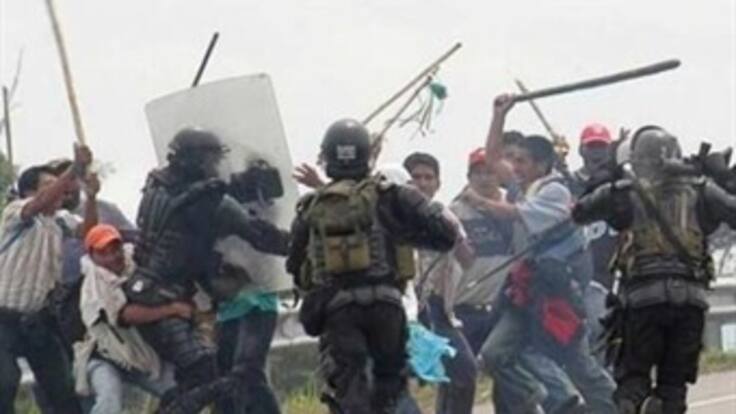 Manifestaciones indígenas dejan 40 heridos y 23 detenidos