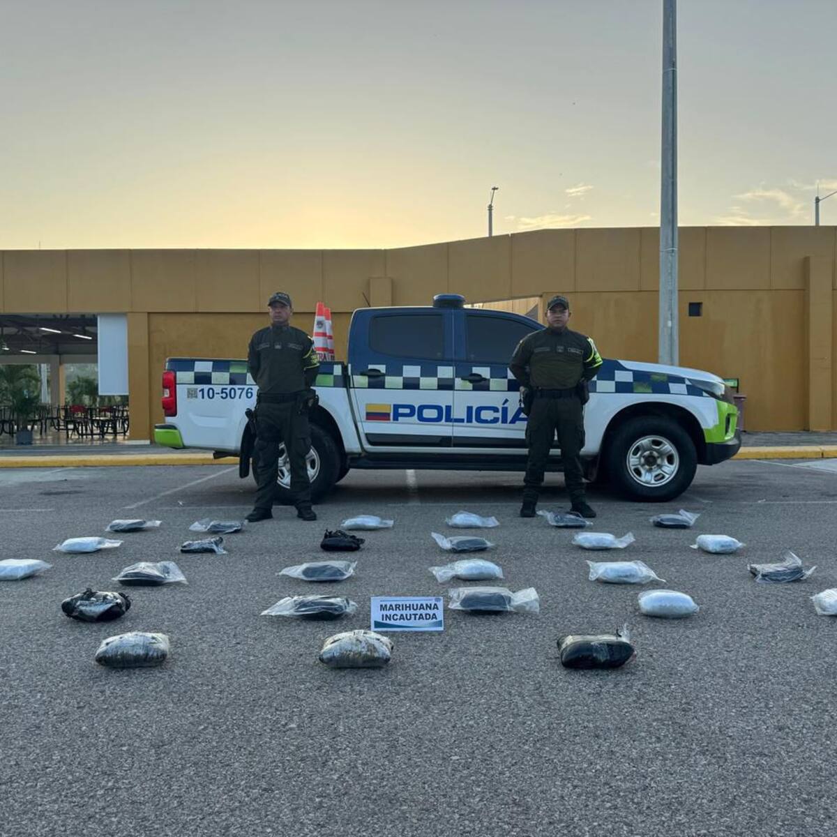 Incautan más de 16 mil dosis de marihuana en modalidad encomienda en vía de Bolívar