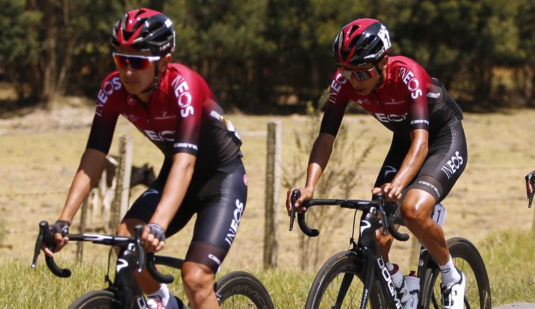 Sebastián Henao y Egan Bernal
