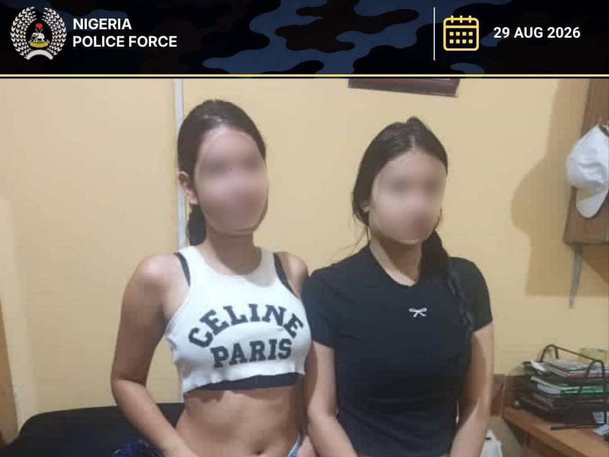 Policía de Nigeria rescata dos colombianas víctimas de una red de trata