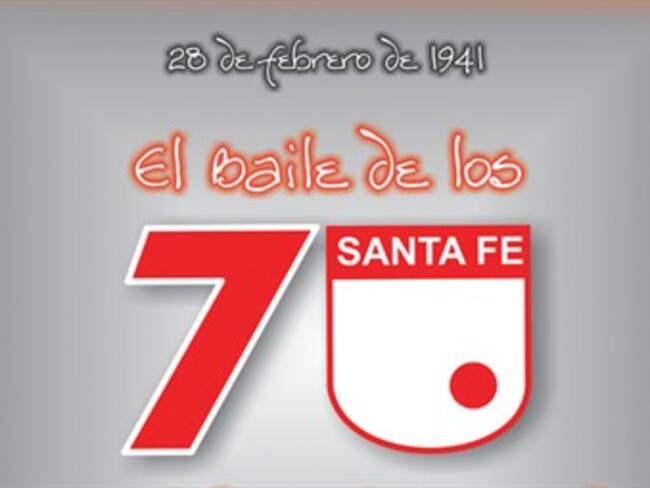 Independiente Santa Fe, el primer campeón, celebra sus 70 años