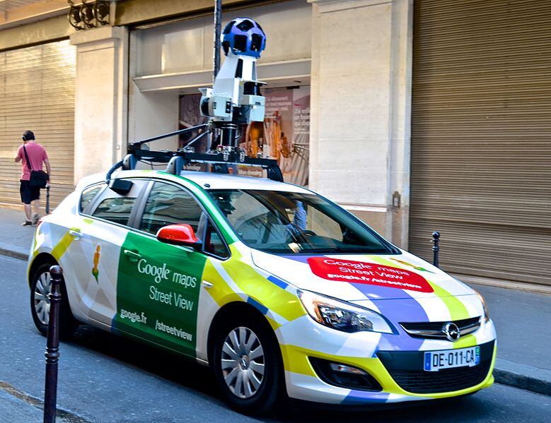 Carro de Google Maps / Foto ZoomViewer