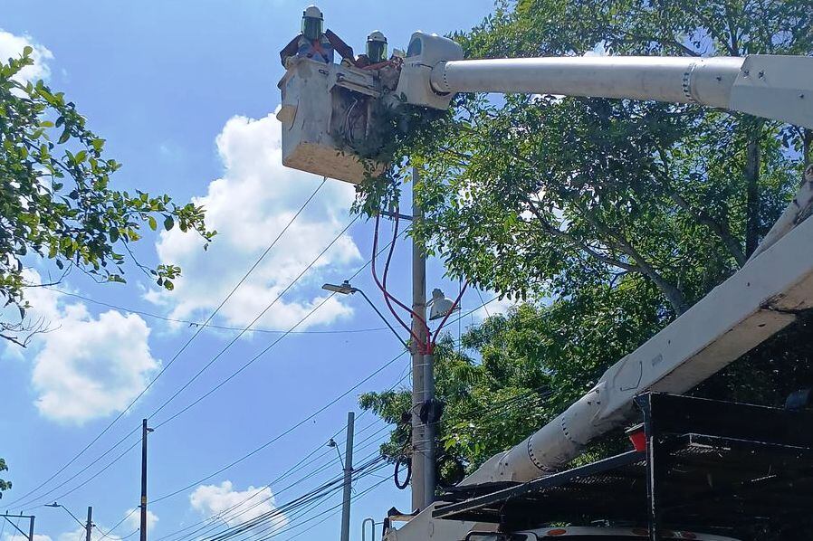 Afinia ha superado el 98% de los daños ocasionados por el aguacero