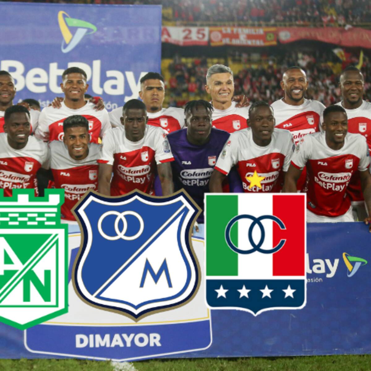 Santa Fe en cuadrangulares de Liga Colombiana: gran balance ante Millonarios, Nacional y Once Caldas
