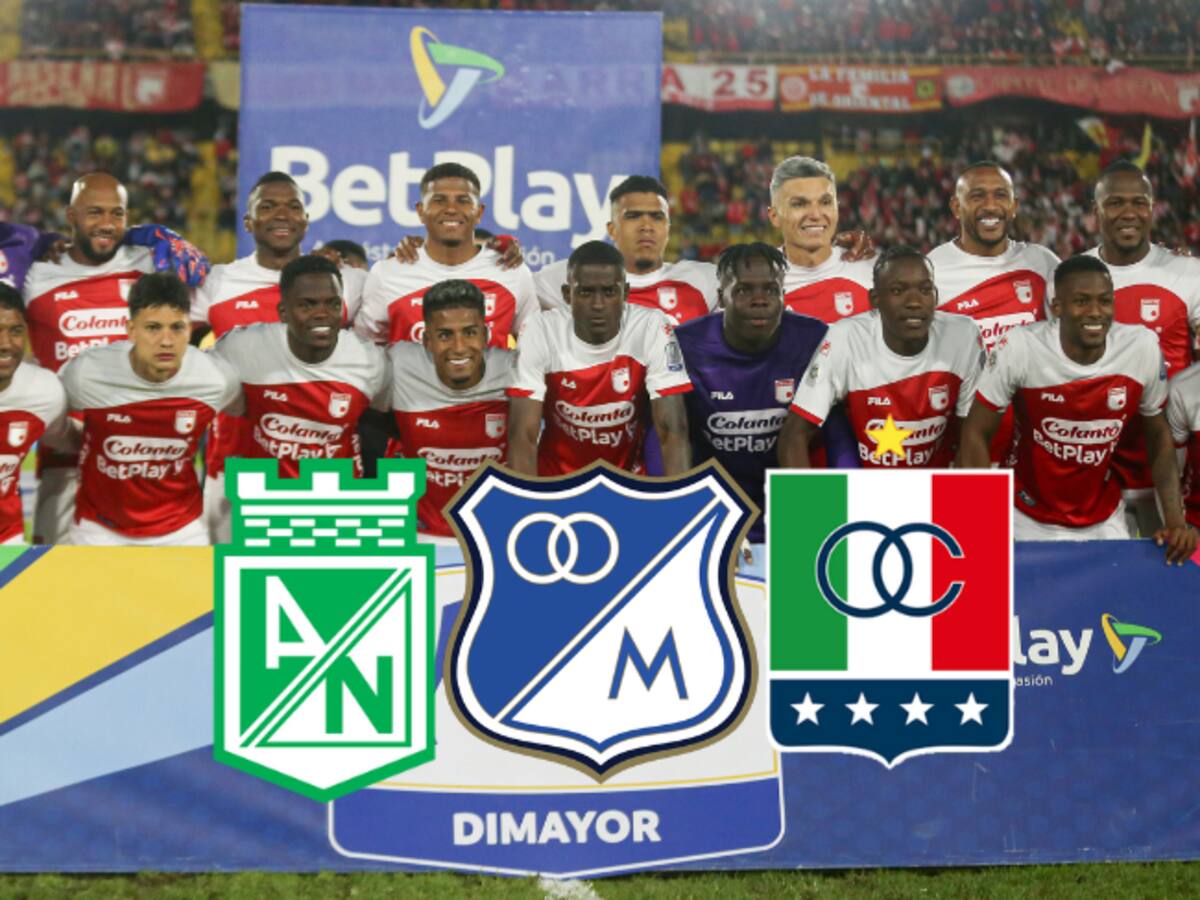 Santa Fe en cuadrangulares de Liga Colombiana: gran balance ante Millonarios, Nacional y Once Caldas