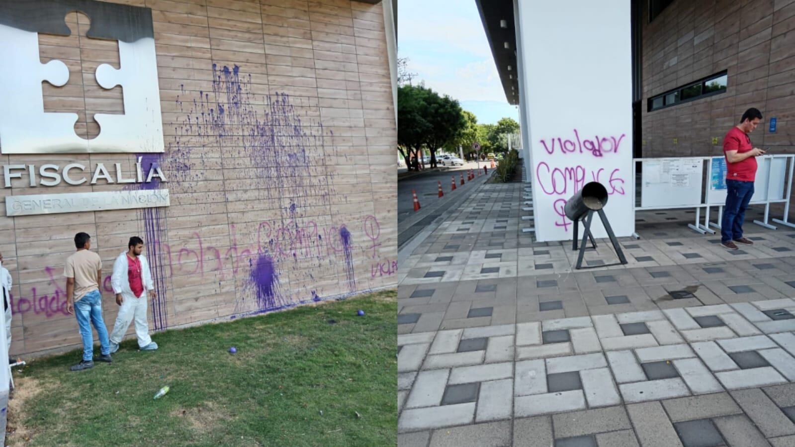 Vandalizan búnker de la Fiscalía en Cúcuta