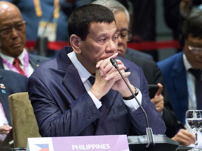 Rodrigo Duterte, presidente filipino 