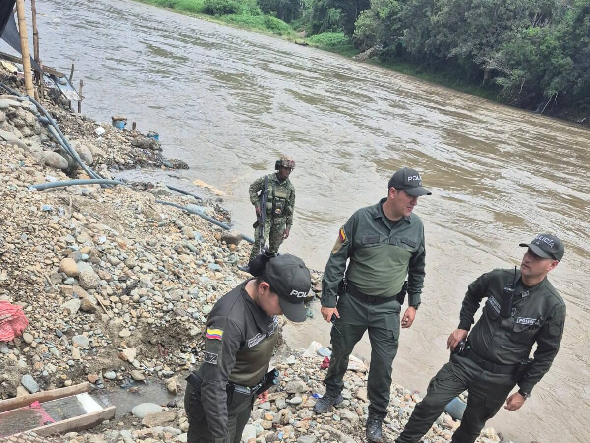 Operación “Florencia XIV” deja 11 capturados y dos minas intervenidas en Supía, Caldas
