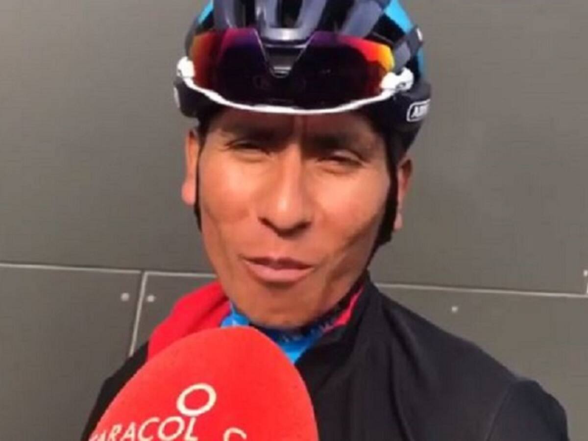 ¿Qué le recomiendan comer a Nairo Quintana cuando regrese a Colombia?