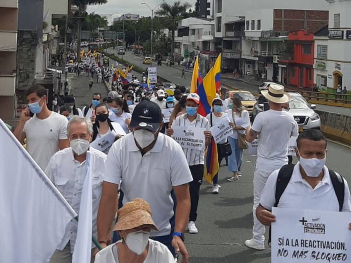 280 actividades entre marchas y bloqueos en un mes de paro en Quindío