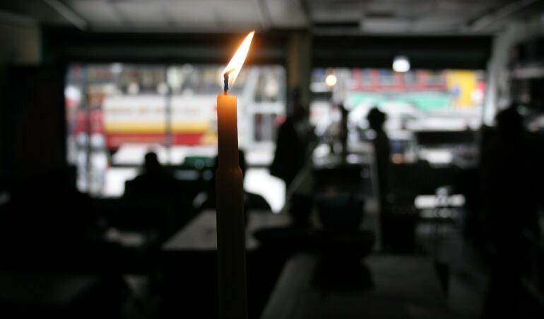 Apagón en 1992 Colombia.