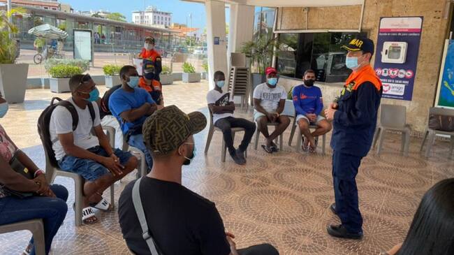 Hasta el momento, ante la Capitanía de Puerto de Cartagena se encuentran registradas dos empresas y 17 motos acuáticas