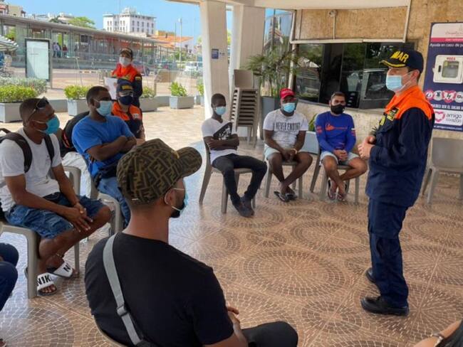 Hasta el momento, ante la Capitanía de Puerto de Cartagena se encuentran registradas dos empresas y 17 motos acuáticas
