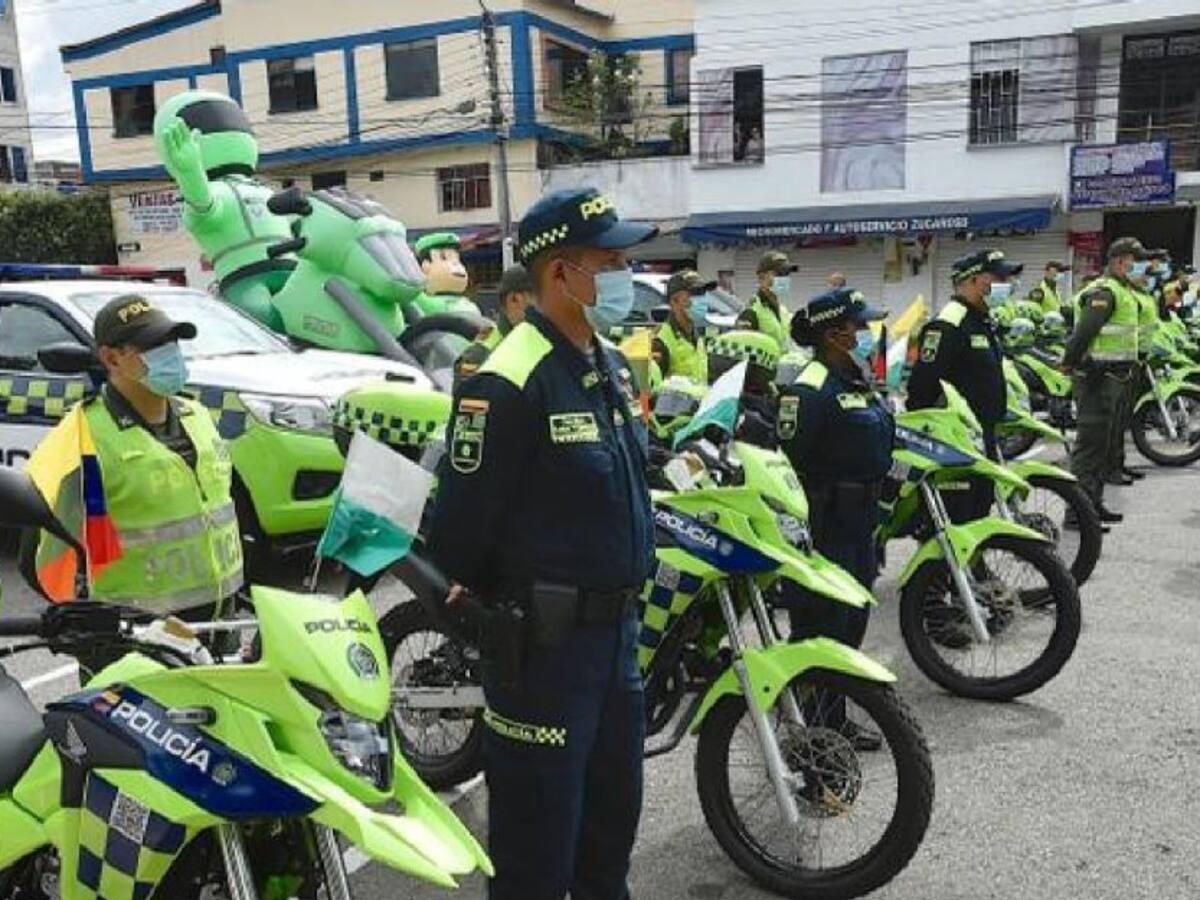 Llegaron motocicletas para fortalecer cuadrantes en Bucaramanga