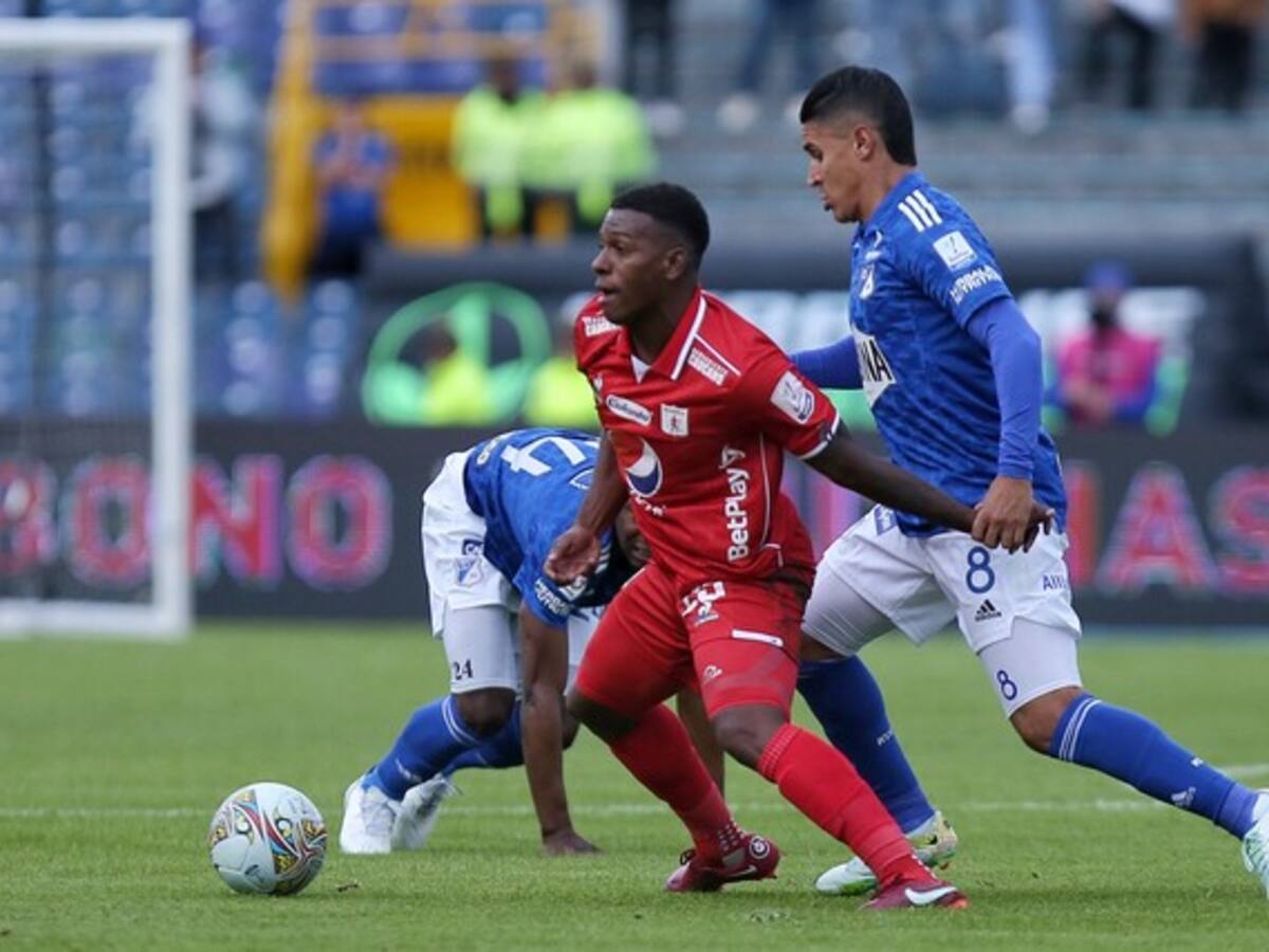 América rescató un punto en su visita al líder Millonarios