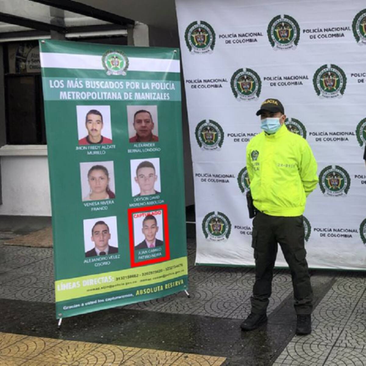 Detenido alias ‘Cúcuta’, uno de los más buscados en Manizales