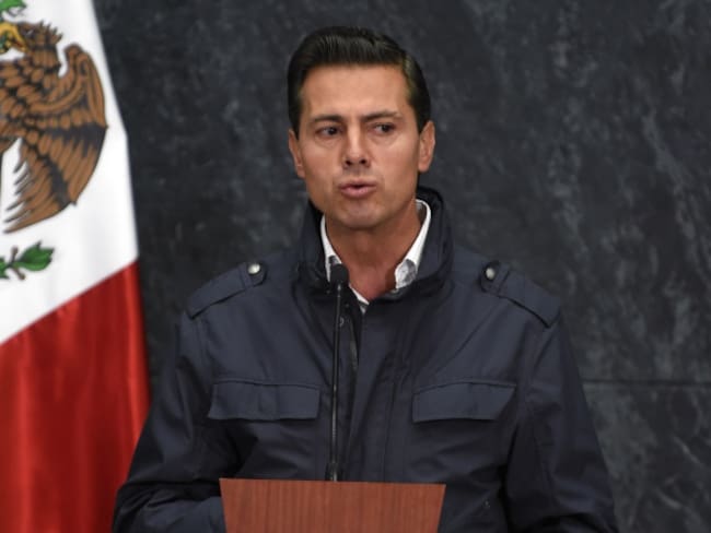 Enrique Peña Nieto, presidente mexicano. 