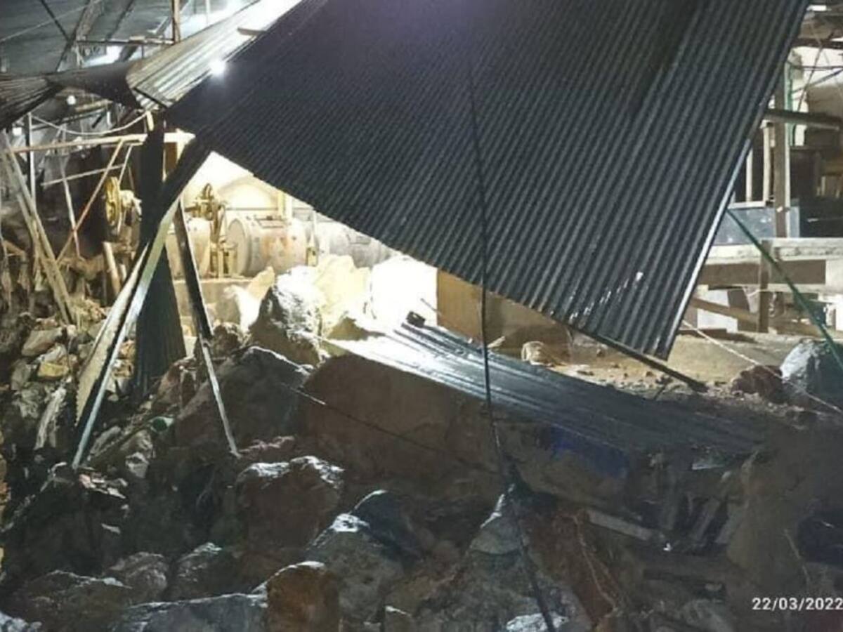 Una persona muerta y dos más heridas dejó el colapso de una casa en Marmato