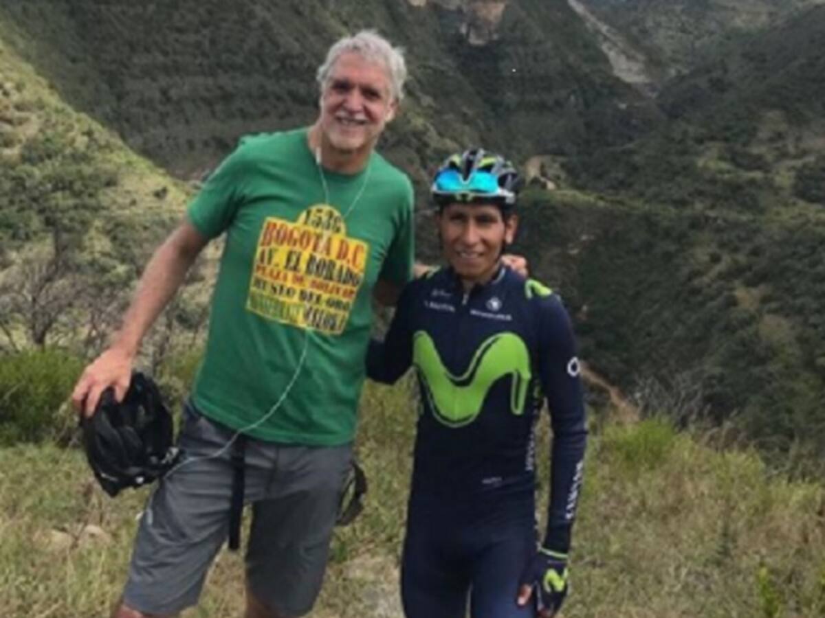 Enrique Peñalosa entrenó con Nairo en las montañas de Villa de Leyva
