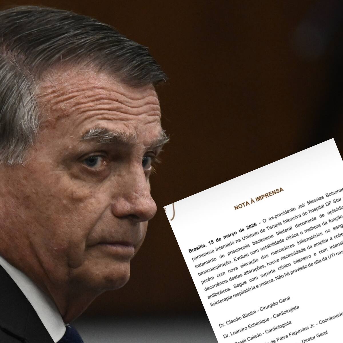 Bolsonaro seguirá internado en hospital por empeoramiento en ‘indicadores inflamatorios’