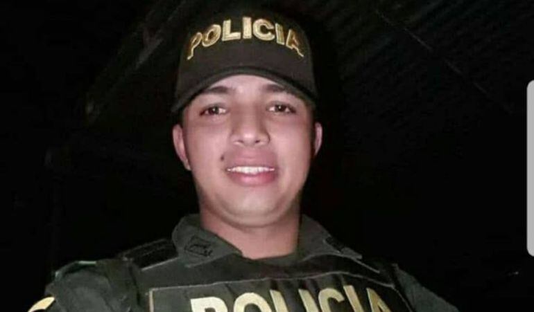 Bryan Alexander Holguín Meza, policía muerto en Santander de Quilichao