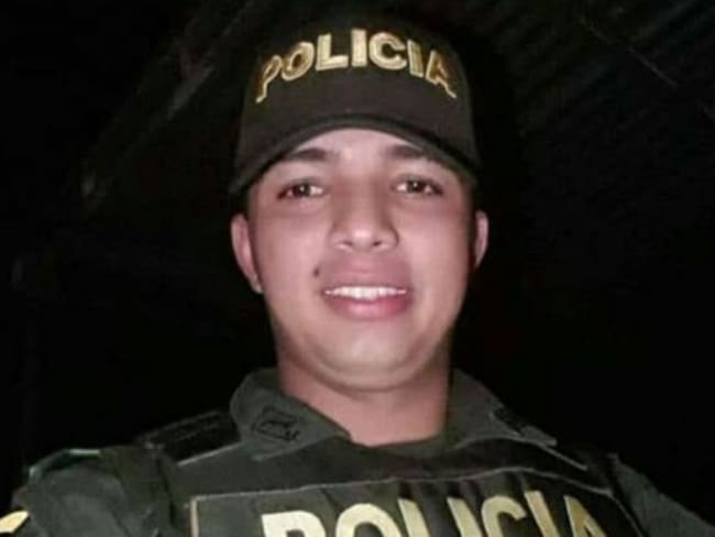 Bryan Alexander Holguín Meza,  policía muerto en Santander de Quilichao