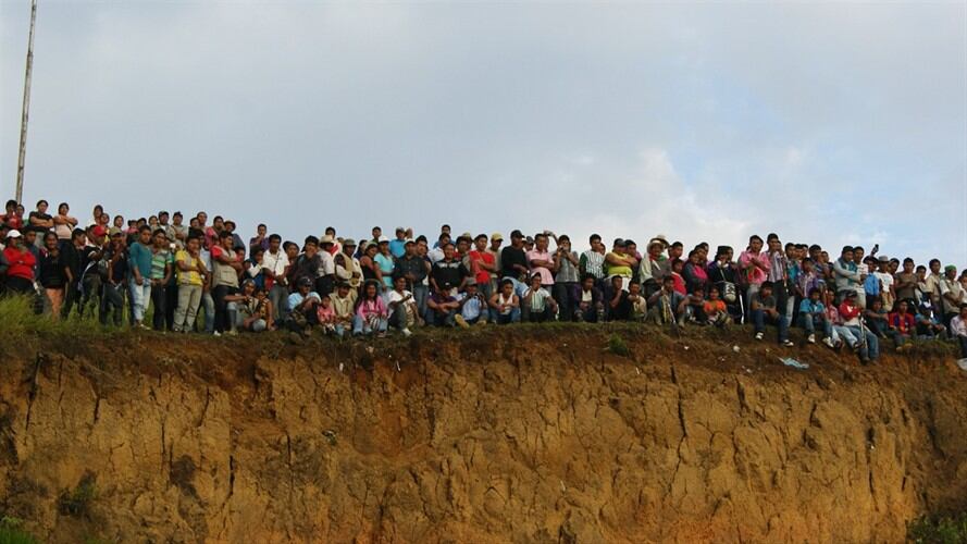 Se instaló mesa de diálogos entre Gobierno y la minga indígena en Caldono, Cauca. Foto: Colprensa