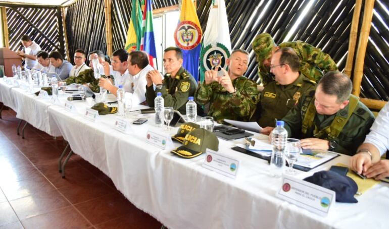 Consejo Seguridad Cauca y Nariño