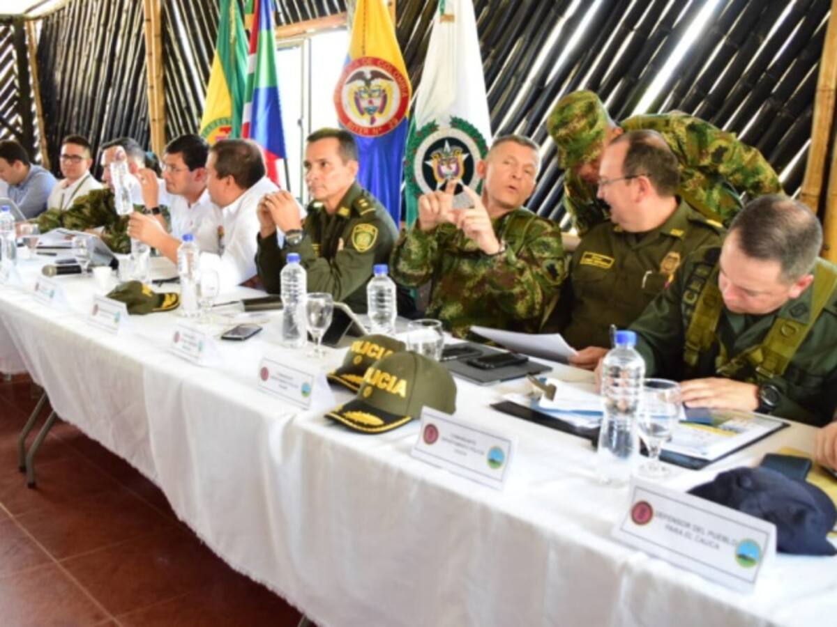 Cauca y Nariño definen estrategias contra delincuencia en la Panamericana